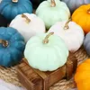 Decorative Flowers Year Use Faux Pumpkins Fall-themed Foam Versatile Centerpieces For Weddings Baby Decorations
