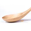 Spoons Kitchen Cooking Multifunction Long Handle Wooden Serving Spoon Dinnerware Soup Ladle Rice Scoop
