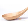 Cuillères cuisine cuisiner multifonction manche longue manche en bois Spoon dingewware soupe scoop de riz