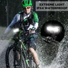 Akalate voor fietslicht USB C oplaadbare LED -fiets 1200 lumen 4000 mAh fietsen lantaarn roteerbare MTB -weglamp 240509