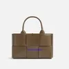 Candy/Mini/Small Arco Tote Bag Handbag Crossbody Bag BotegaVebeta Intreccio Leather Tote Bag Single Detachable Interior Zipped Pocket Leather String Closure ZPM0