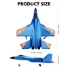 RC Plane SU27 Aircraft Remote Contrôle Helicopter 24g Airplane EPP mousse verticale Children Toys Cadeaux 240511