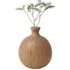 Vasi di legno di disposizione floreale Vaso Naturale Table Home Stand Design Simple Design per le cene vacanze e
