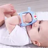 Hotselling Never Drop Lops Hygiène Class Silicone Disting Toys for Babies, Infant Hand Teether Pacificiers Mallfeeding Babies, Detrams Toy for New Born Baby Past Shape