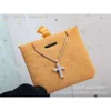 Halsbandsdesigner för kvinna bulgarie lyx charm orm halsband hög version baojia full diamant cross halsband 925 silver 18k guld herr och kvinnor samma stil