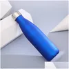 Tumblers Custom Double-Wall Vacuum Thermos Bottle Sports Shaker Cup Outdoor Climbing Water Creative Commemorative Gifts 231220 Drop DH0EQ