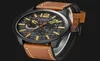 2020 RELOGIO MASCULINO Big Dial Men Curren Watches Top Luxury Black Quartz Military Orologio Militare Men039s Sports Watch8699394