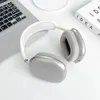 AirPods Max Bluetooth 헤드폰 노이즈 감소 벨트 투명 TPU 솔리드 실리콘 방수 보호 쉘 스폰지 쿠션 에어 포드 최대 헤드폰 쉘
