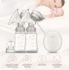Pierpowe pompę pozbawioną rąk elektryczną pompę piersi najlepiej sprzedającą się podwójnie ssanie karmika dla dzieci Mass Moms Pomocne akcesoria dla niemowląt
