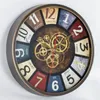 Zegar ścienny zegar 12 cali retro kolor stary kreatywny wiszący kwarc 30 cm sypialnia salon dekoracja domu