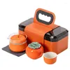 TEAWARE SETS FUBAIYI TRASS TEA SET Corporate Real Estate Event Opening Gifts Business Portable