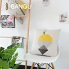 Pillow Nordic Drawing Abstract Geometric Cover Geometry Linen Case Home Decorative Throw Pillows Sofa Covers