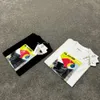 Tasarımcı Moda Kısa Kollu Tişörtler Takımlar Carhartte Erkekler Çift Kitap Kapağı Desen Baskılı Unisex Çok Yönlü Zayıflama ve Cilt Bakımı Modeli 3A6y