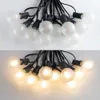 76m G40F Street Garland Connectable LED -lampor 1W E12 LED Garden Bulbs Outdoor Festoon Light Christmas Outside Party Decoration 240514