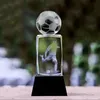 Trophies de sculpture cristalline personnalisées sportives Volleyball Tennis Badminton Golf Games Competition Awards Home Decor 240429