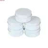 10g 15g 50g 60g vazio branco alumínio jarra de jarra de maconha maquiagem labial brilho cosmético Diy Travel Metal Tea Candy Tins Riceersgoods R VNSA