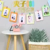 Party Decoration Creative Po Frame Hanging Banner Colorful Clip Rope Background Wall Garlands Happy Boy Girl Birthday Decor