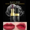 Yacai Si Hong Black Black Rose Rose gradual Lápiz labial caliente Hidratante e hidratante Maquillaje Gilded Color Cambtor Lipstick