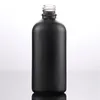 Matte Black Cosmetic Essential Oil Packaging Dropper Bottles 30ml 50ml 100ml Mghcx Ajrfr