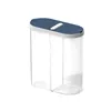 Storage Bottles Clear Rice Dispenser Container Large Leak Proof Air Tight Storing One Or Two Kinds Of Food At Box