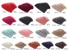 Berretti cappelli a maglia a maglia con cappuccio per visiera da visiera femminile da donna inverno tessere gorro cappello berretti casual 17 colori4371093