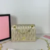 سلسلة Crossbody Bag أعلى جودة مصمم حقيبة الكتف الأزياء حقيبة جلدية حقيبة جلدية للسيدات