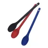 Spoons Silicone Cooking Spoon Hanging Kitchen Tablewares With Extended Handle Household Soup For Non Stick Frying Pan