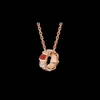 Necklace Designer for Woman Bulgarie Luxury Snake Charm Cickla Version High Versi