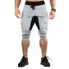 Summer Mens Casual Cotton Shorts Running Workout Joggers Sweatpants Jogging Sport Pants Mesh Below Knee 34 Gym 240513