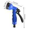 Expandable Magic Hoses High Pressure Cleaning Water Gun Gardens Lawn Watering Irrigation Tools Three In One Universal Connector 240514