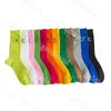 Fashion woemsn chaussettes de marque de marque paris de la marque de coton pure coton pure chaussette de taille moyenne