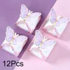 Gift Wrap 12pcs/bag Package Packing Paper Boxes Butterfly Candy Birthday Decorations Party Gifts Wedding