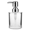 Liquid Soap Dispenser Acrylic Lotion Dishwashing Pump Bottle Kitchen Bathroom Countertops 8.8 OZ (Clear)