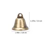 Forniture per feste 20 pezzi The Bell Iron Ornament Christmas Bells Decor Accessori Decorazioni per accessori fatti girare