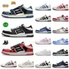 Uomini di alta qualità Donne Skel Top Scheletro a bassa osso scarpe Amiress Triple Black Pink Bianco rosso Rosso Blu Allenati casual Sneaker Sneaker Sports Brand Runner 36-44