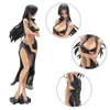 Action Toy Figures One Piece Boa Hancock Anime Figur 7 Style Sexig Polis Uniform Temptation Pirate Sweetheart Cheongsam Model Collection Present Ny T240513