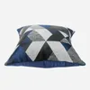 枕の贅沢なソファノルディック装飾幾何学枕45x45リビングホームブルーカバー50x50のためのシンプルなダキマクラ