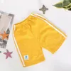 Pantalon court jaune pour enfants shorts sportifs pour enfants polyester 2024 pantalon garçons 11 à 12 13 14 ans Korea Summer Beach 240510