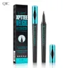 QIC Qini Film Force Blue Eyeliner Pen Fast Dry Dry Black Makeup مقاومة للماء ، ومثابرة للعرق ، ومكياج ألوان كحل غير مقطوع.