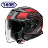 Shoei Smart Helmet J-Cruise2 JC Seconde génération Half Halmet Red Ant Double Lens 3/4 Summer Wind Motorcycle