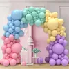 Balon Garland Arch Zestaw dekoracja impreza z okazji urodzin Dziecięca dziewczyna Wedding Lateks