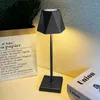 Lampy stołowe lampa bezprzewodowa USB ładowne 5000 mAh leni Bedside RGB 3 tryby bezprzewodowe dotyk do sypialni restauracja