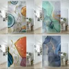 Adesivi per finestre Luce di lusso Abstract Glassato in vetro statico Decal adesivo per bagno bagno cucina Toilette scorrevole Decorazione della porta