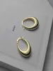 Hoop Jewelry Designer luxury Earring Water Drop Shape Elegant Simple Oval Earring Solid Circle Earring Buckle Earrings Ornaments3518395