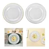 Plates Dinner Plate Fruit Sushi Bowl Multifunctional Dipping Modern Western For Dessert Party Salad Pasta Kitchen