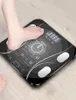 Salle du corps à l'échelle des graisses BMI Échelles électroniques intelligentes Scale de bain LED Digital Momening Balance Balance T2001174817899