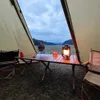 Çadırlar ve Barınaklar 500pro Tipi Alev geciktirici soba ile sıcak çadır 5-8 Kişi Teepee Aile Takımı Açık Sırt Çantalık Kamp Yürüyüş Tripsq240511 için kullanılır