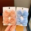 Haarzubehör 2pcs/Set Mesh Bows Baby Girl Hair Clips süße Prinzessin Bowknot Kinder Haarnadel Kinder Barrettes Kinder Haare Accessorie