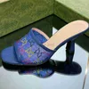 Top designers de novidades Designers Designers Sandálias Moda Gaze Sandália de shinestone para mulheres calcanhas de calcanhar de calcanhar calçado de calçados calçados de calçados de alta qualidade