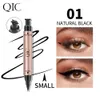 Qic Qini Color Seal Double Head Triangle Wing Eyeliner Pen 5 Color Eyeliner Stamp